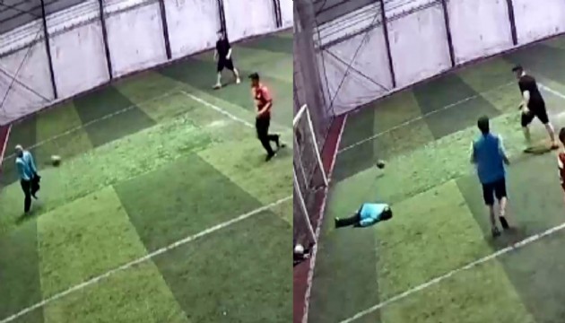 Göğsüne top geldi, hayatını kaybetti